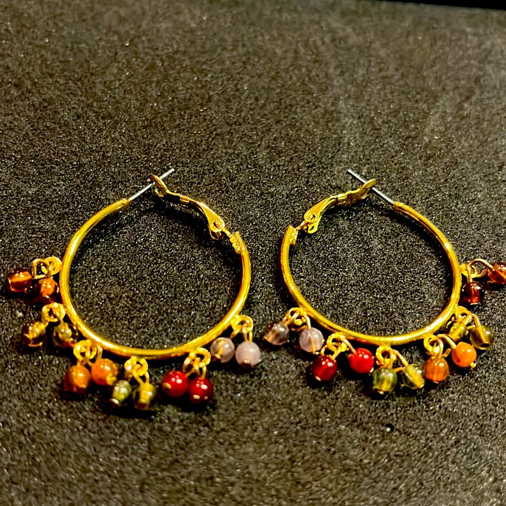 Hoop earrings